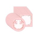 Ver imagem 1 de Kit Sousplat + Guardanapo Sakura Rosa - 8 Peças - sem Base