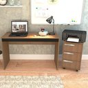 Ver imagem 7 de Mesa e Gaveteiro 3 Gavetas para Escritorio Gamer B29 Mell Preto Novam Mell Preto