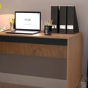 Ver imagem 3 de Mesa e Gaveteiro 3 Gavetas para Escritorio Gamer B29 Mell Preto Novam Mell Preto