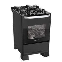 Fogão 4 Bocas Best Plus FGV407 Mesa de Vidro Suggar - 1