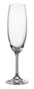 Ver imagem 1 de Jogo 6 Taças Champanhe Bohemia Bruna Cristal 220ml 23x6x6cm Transparente