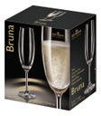 Ver imagem 2 de Jogo 6 Taças Champanhe Bohemia Bruna Cristal 220ml 23x6x6cm Transparente
