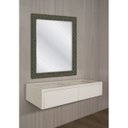 Ver imagem 6 de Penteadeira Aparador Suspenso para Maquiagem Quarto Off White Laca