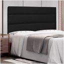 Ver imagem 6 de Cabeceira Painel Casal 1,40m La Italiana Corano Preto