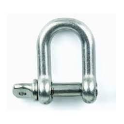 Manilha Reta com Pino Roscado 16mm Galvanizada para Ponto de Ancoragem - 3