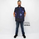 Ver imagem 2 de Quadro Decorativo em Canvas Abstrato Azul Oceano TaColado Borda Infinita 60 x 40cm