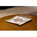 Ver imagem 3 de Porta Guardanapos Cobre De Mesa Slim Vidro Forma Inox 18x18
