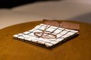 Ver imagem 3 de Porta Guardanapos Cobre De Mesa Slim Vidro Forma Inox 18x18