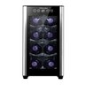 Adega Electrolux 8 Garrafas 1 Porta Preta Acabamento em Alumínio (acb08) - Bivolt. Voltagem:bivolt - 1