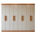 Ver imagem 2 de Guarda-roupa 8 Portas 4 Gavetas Andara Soft
