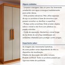 Ver mais imagens de Guarda-roupa 8 Portas 4 Gavetas Andara Soft