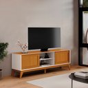 Ver imagem 1 de Rack para TV até 55 Polegadas MDF 180cm Porta Deslizante King