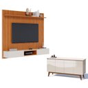 Ver imagem 1 de Painel Suspenso Loft com Aparador Buffet Classic 1.8 Nature Off White - Imcal