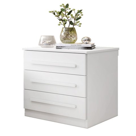 Mesa de Cabeceira Imperio Benetil Móveis - Branco