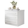 Mesa de Cabeceira Imperio Benetil Móveis - Branco - 1