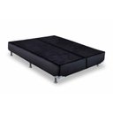Ver imagem 1 de Cama Box Base Queen Americana Courano Nero Black (158x198x23) - Ortobom