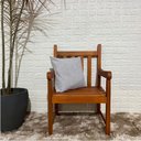 Ver imagem 4 de Banco de Jardim Namoradeira de Madeira 1 Lugar com Verniz