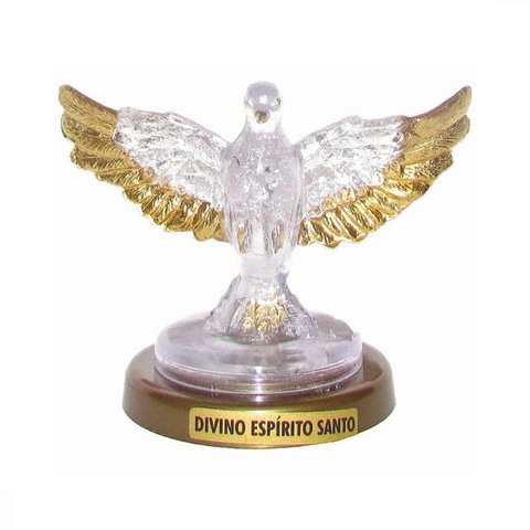 Abajur Imagem Espírito Santo Luminária LED Acrílico