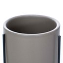 Ver imagem 6 de Cachepot Cinza com Suporte em Metal M 13x8cm - D’Rossi