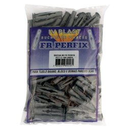 Bucha 10mm Para fixaçãop Tijolo Baiano, Blocos ocos 250 unid - 2
