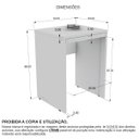 Ver imagem 5 de Bancada Balcão para Embutir Lava e Seca Prateleira Retrátil Branco