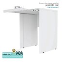 Ver imagem 3 de Bancada Balcão para Embutir Lava e Seca Prateleira Retrátil Branco