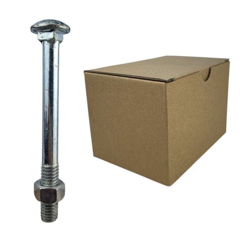 Parafuso Francês Galvanizado com Porca 1/2x5" (caixa com 25 Peças) Stein