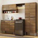 Ver imagem 1 de Armário de Cozinha Compacta 229cm com Pia Rustic Emilly Madesa 10