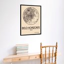 Ver imagem 2 de Quadro Decorativo Belo Horizonte Mapa - 70x50cm:moldura Preta