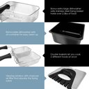 Ver imagem 4 de Elite Gourmet Edf401t Fritadeira Elétrica 3 Cestas 1700w Preto