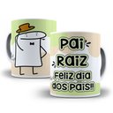 Ver imagem 1 de Caneca Flork de Porcelana Pai Raiz – Surpreenda Seu Pai com Estilo e Humor