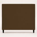 Ver imagem 7 de Cabeceira Estofada Elen Moderna para Quarto Cama Box Casal 140 cm Tecido Suede Marrom