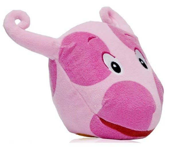 Cofre De Moedas Musical Uniqua Rosa Backyardigans - Bbr Toys - 2