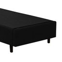 Ver imagem 4 de Cama Box Solteiro AColchoes Suede Preto 40x88x188