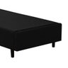 Cama Box Solteiro AColchoes Suede Preto 40x88x188 - 4