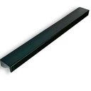 Ver imagem 2 de Kit 6 Puxadores para Móveis 20cm Preto Facetato Libero Nuevo Cava Invertida Torralba