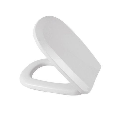 Assento Almofadado Retangular Branco