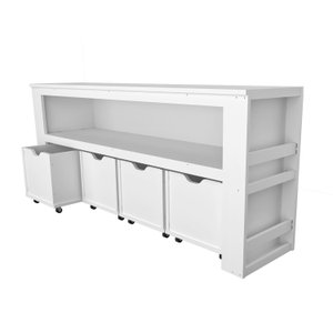 Organizador com Baús Porta Livros Adele 100% Mdf