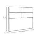 Ver imagem 4 de Cabeceira Cama Box Queen 160 Cm Siena Veludo Marrom - Nexta Casa