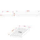 Ver imagem 5 de Cama Auxiliar Solteiro CM8008 Nogal - Tecno Mobili