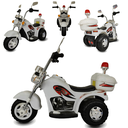 Ver imagem 1 de Moto Elétrica Bang Toys infantil Chopper Guardian X Branca 6v