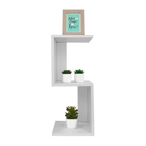 Mesa de Cabeceira Munique Branco 60 X 25cm