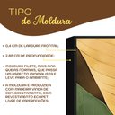 Ver imagem 7 de Quadro Decorativo Minimalista Formas Circulares e Traços Moldura Filete:Moldura Ypê/40X60