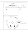 Ver imagem 3 de Pan Pressao 4,5l 20cm Vancouver Ver