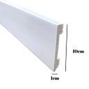 Ver imagem 3 de Rodape Poliestireno Slim Liso 10cm Branco Px 8358 2m:branco