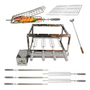 Ver imagem 1 de Kit Grill 4 Espetos Inox Completo Esquerdo