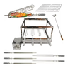 Kit Grill 4 Espetos Inox Completo Esquerdo - 1