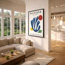 Ver imagem 5 de Quadro Canvas The Cut-outs de Matisse 40x30cm Mold Preta