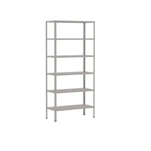 Estante Lr Leve Reforçada 1,98m X 92cm X 40cm Amapá Cinza