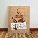Ver imagem 5 de Kit 3 Quadro Decorativo Cantinho do Café Copa Cozinha Marrom Qualidade Premium 40x28cm